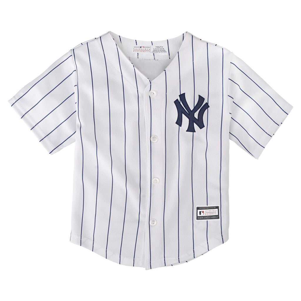 Aaron Judge New York Yankees MLB Toddler 2-4 White Home Player Jersey (4T)