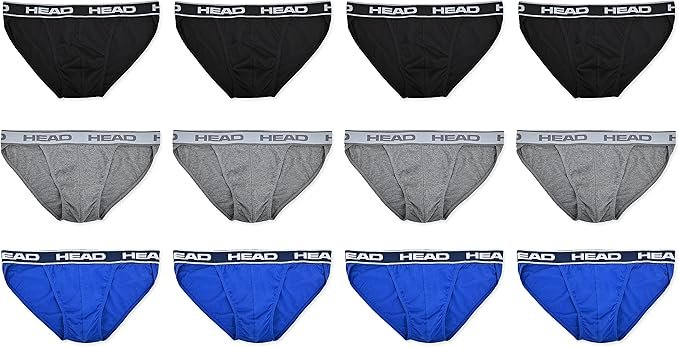 Head Mens 12-Pack String Tagless Bikinis