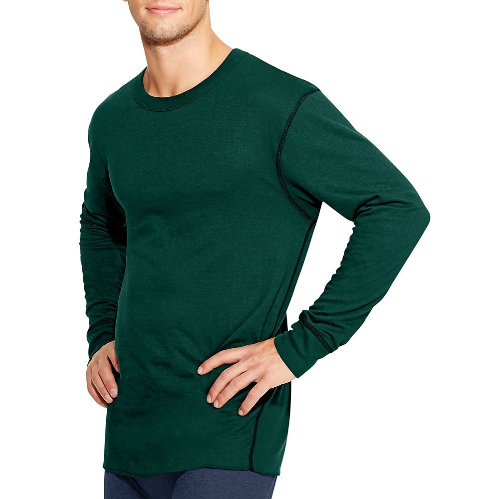 Duofold Men's Mid-Weight Wicking Crew Neck Top Active Base Layer