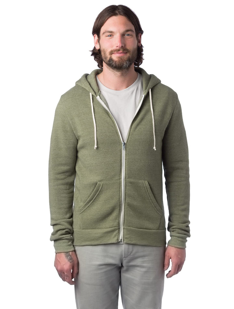 Alternative All Gender Adult's Rocky Eco-Fleece Zip Hoodie