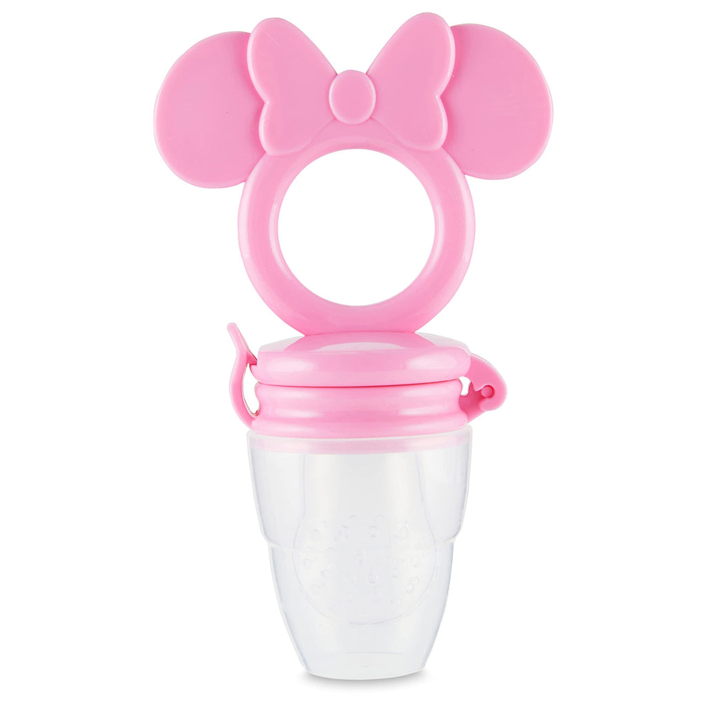 Disney Mickey and Minnie Teether with Fruit Feeder - Safe and Durable Design for Soothing Your Baby's Teething Pains