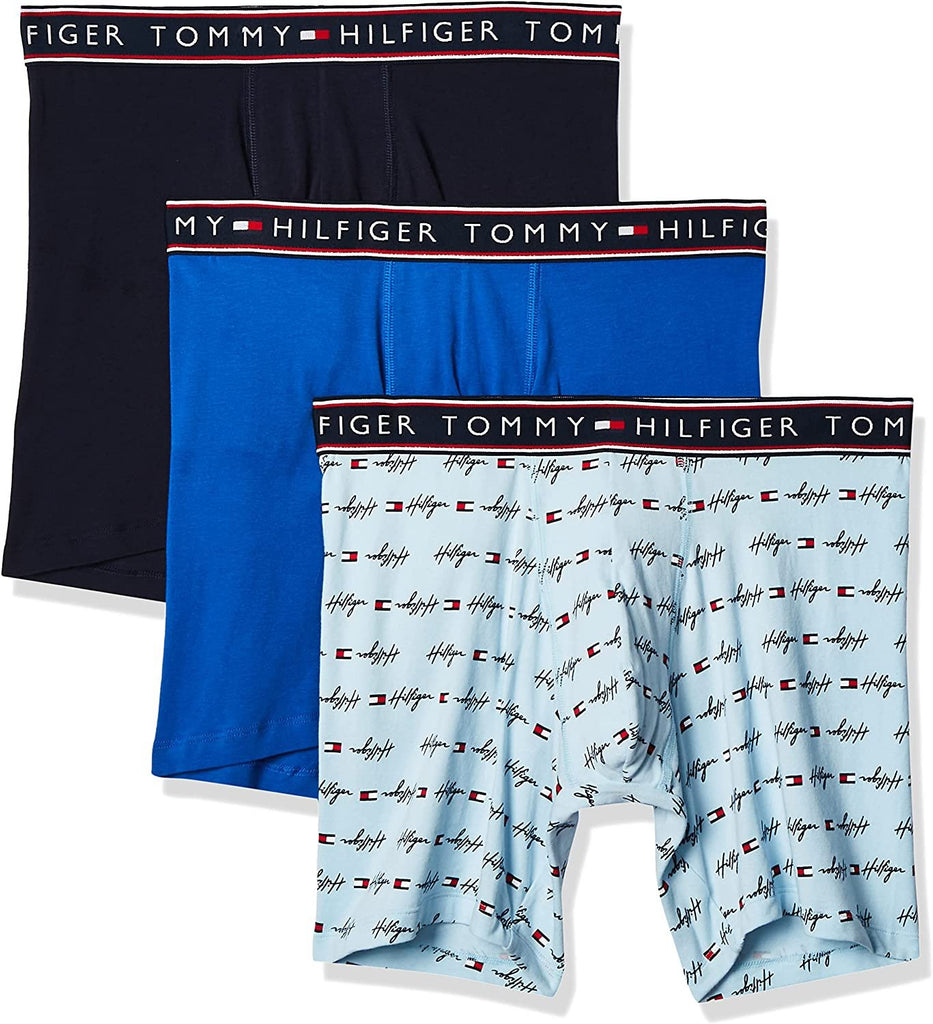 Tommy Hilfiger Men's Cotton Stretch 3-Pack Boxer Brief