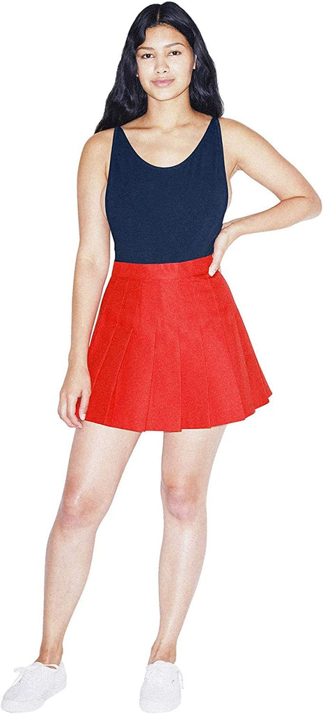 American Apparel Women's Gabardine Tennis Skirt