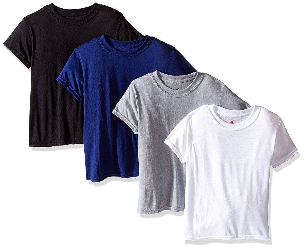 Hanes Big Boys 4-Pack X-Temp Crew Neck Tshirts