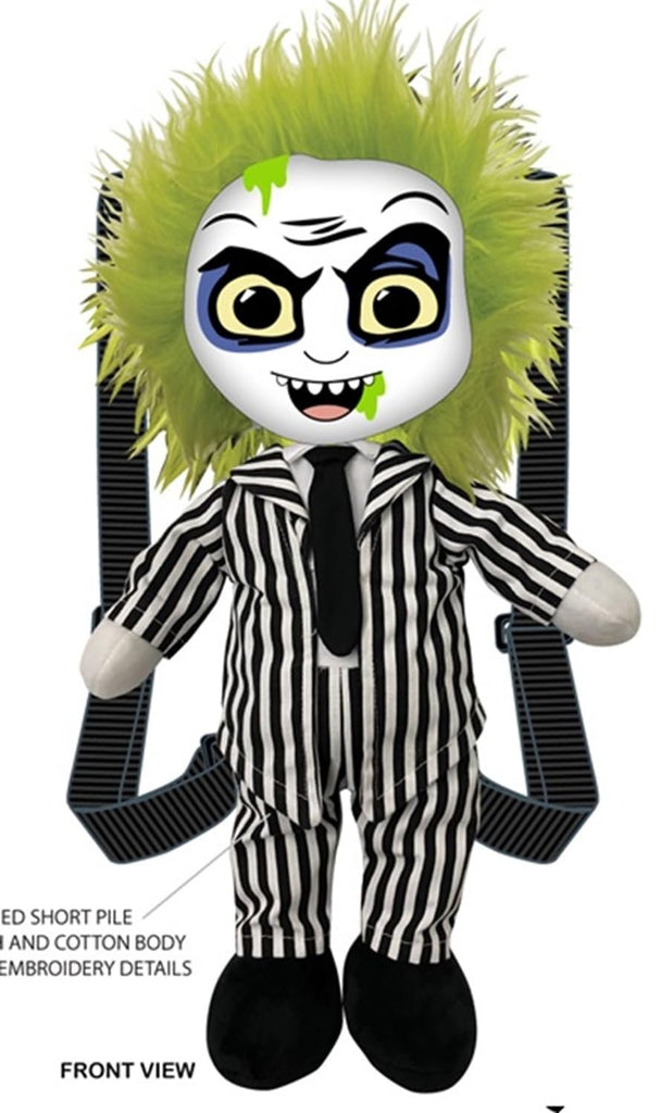 AI ACCESSORY INNOVATIONS Beetlejuice 18" Plush Backpack