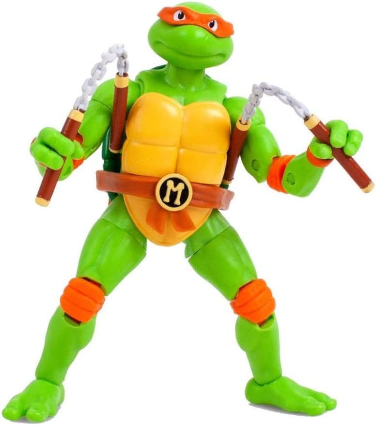 Loyal Subjects - BST AXN Teenage Mutant Ninja Turtles Michelangelo 5 Action Figure (Net)