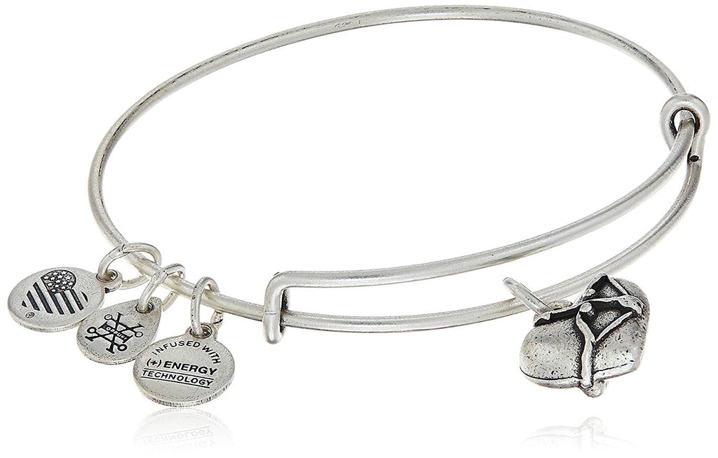 Alex and Ani Women's Path of Symbols - Cupid's Heart II Charm Bangle