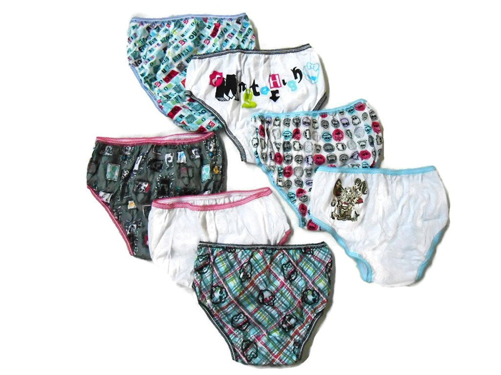 Handcraft Little Girls' Monster High Underwear Set (Pack Of 7)