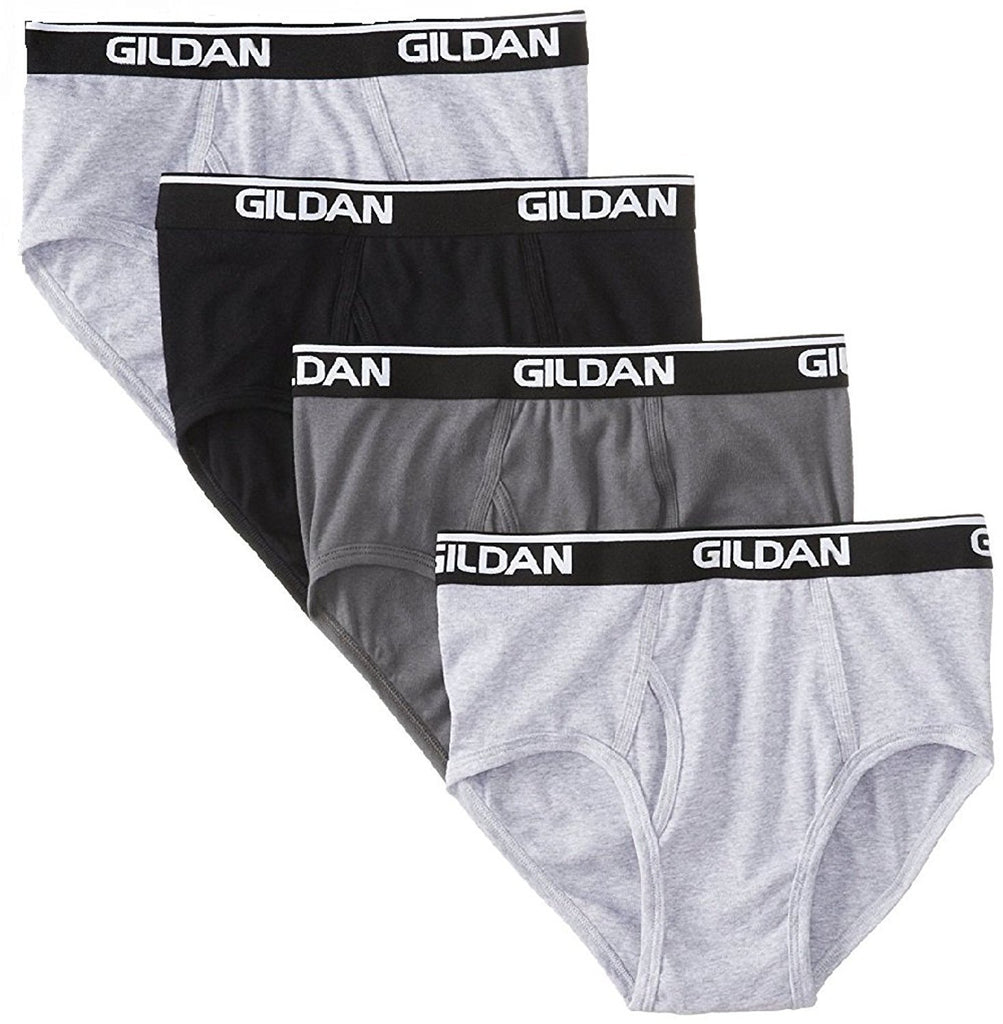 Gildan Men's UltraBlend Cotton Briefs 4-Pack