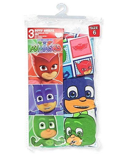 PJ Masks Gekko, Catboy & Owlette 3-Pack Boys Briefs