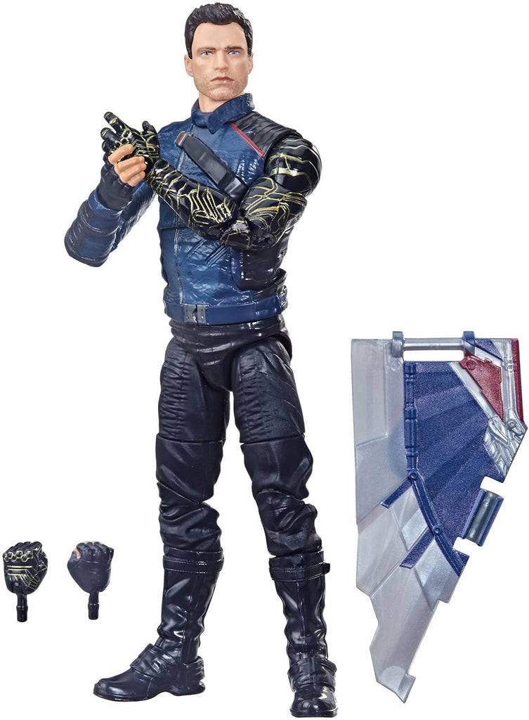 Marvel Legends Series Avengers 6-inch Action Figure Toy Winter Soldier, Premium Design and 2 Accessories, for Kids Age 4 and Up