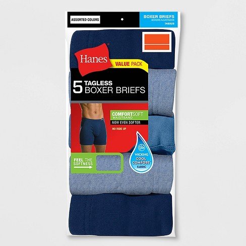 WHOLESALE!! Hanes Men's Tagless Boxer Briefs 72-PAIRS Underwear 2XL,3XL