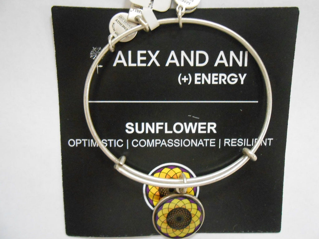 Alex and Ani Charity by Design Sunflower Bangle Bracelet