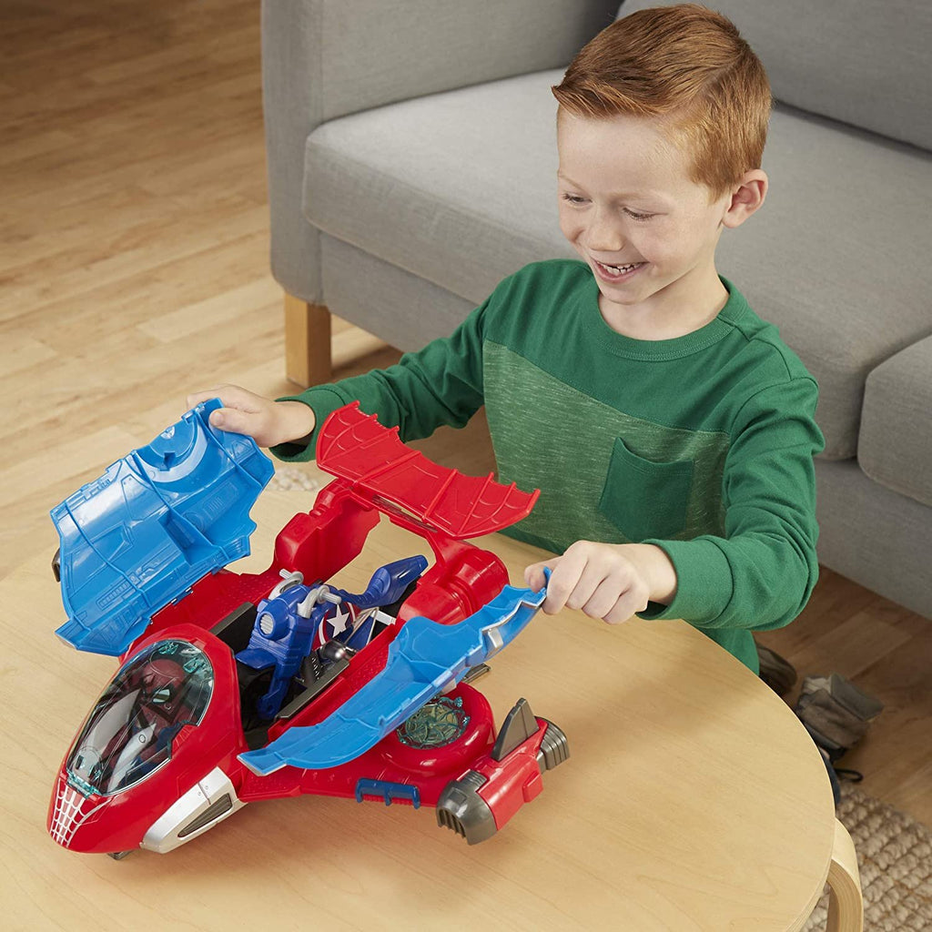 Playskool Heroes Marvel Super Hero Adventures Spider-Man Jetquarters
