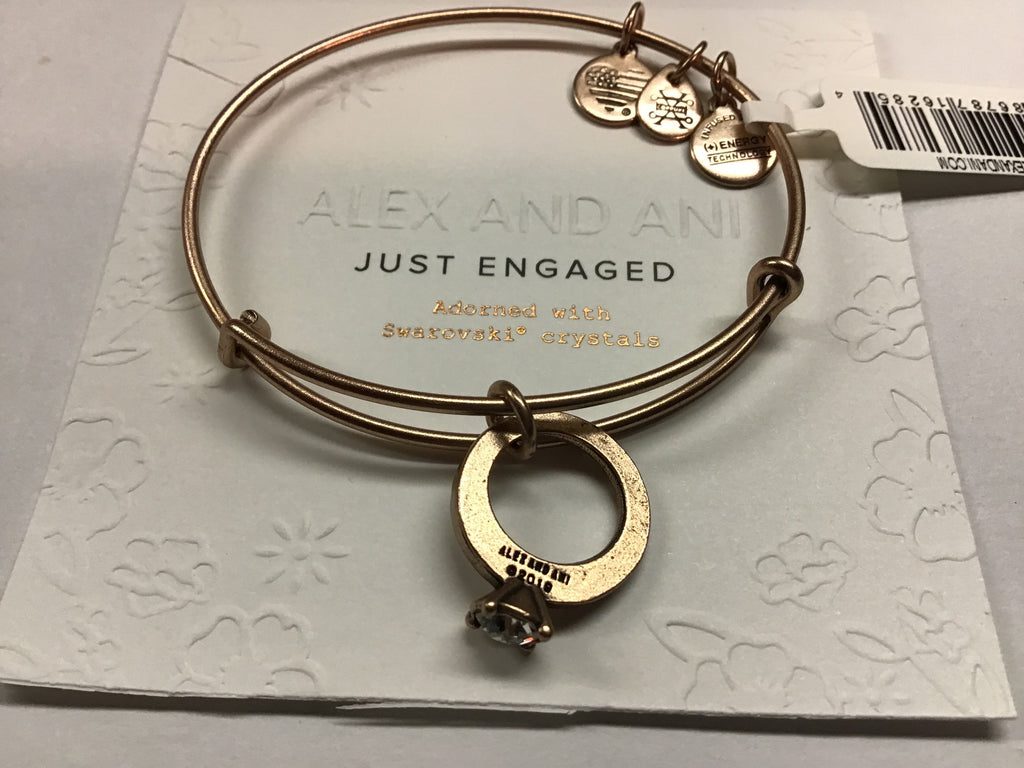 Alex and Ani Women's Just Engaged Bangle Bracelet