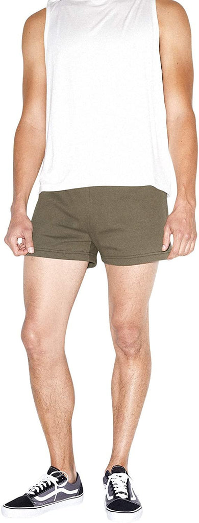 American Apparel Men's California Fleece Retro Short