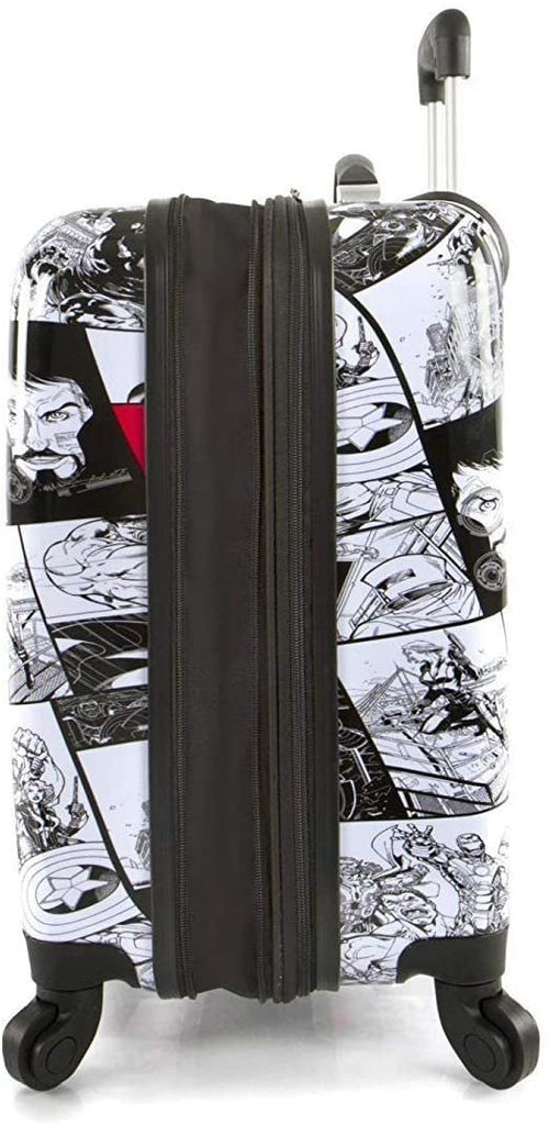 Heys America Marvel Adult Marvel Comics Print 21" Carry-On Spinner Luggage (Marvel Avengers, 21")