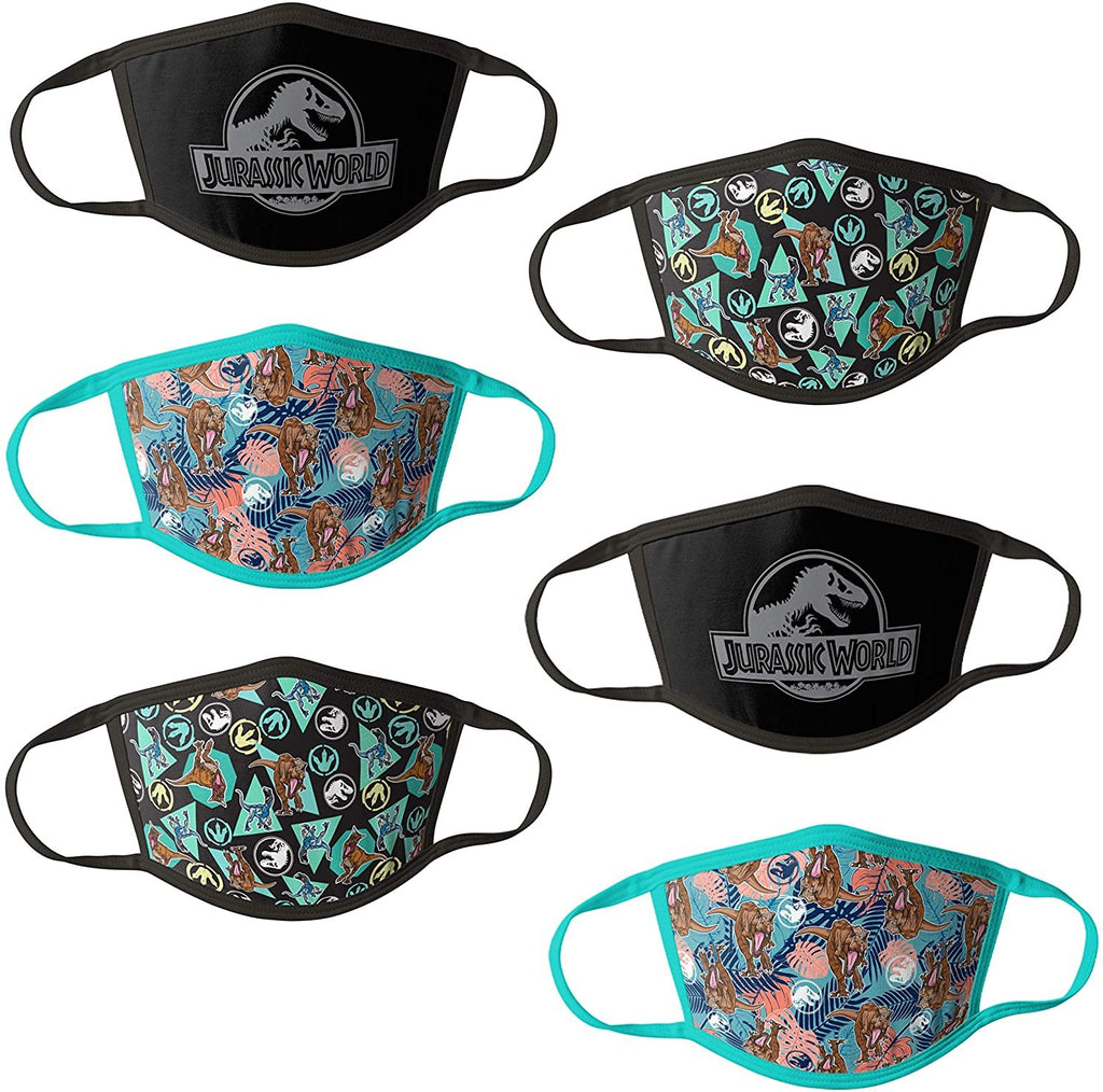 Universal Jurassic World Kids Reusable Mask, OSFA