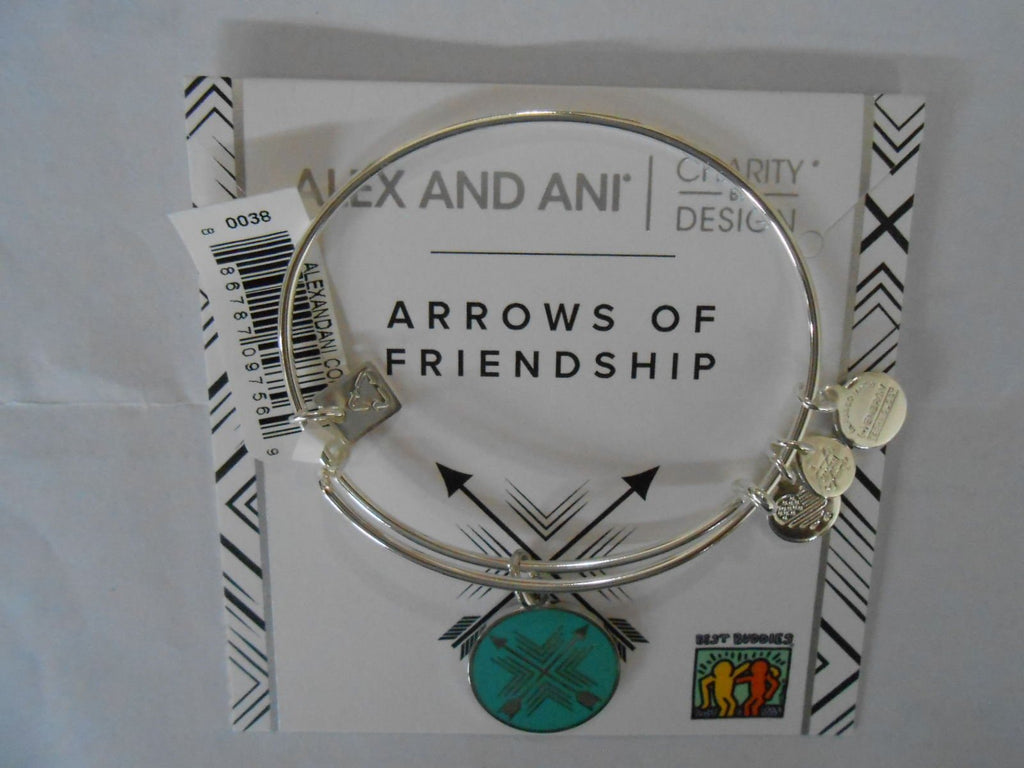 Alex and Ani Charity by Design Arrows of Friendship Expandable Bangle Bracelet