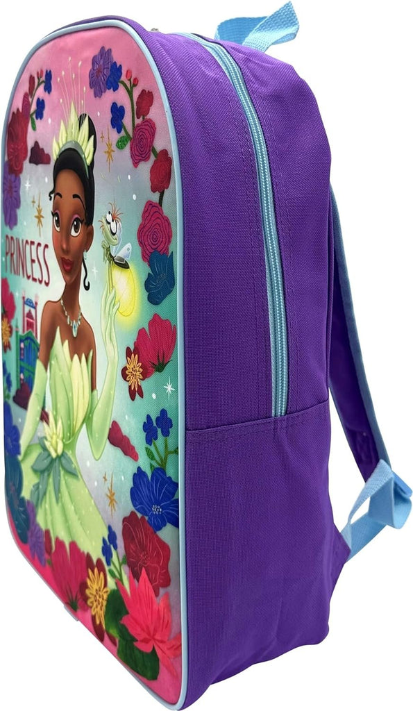 Ruz Princess Tiana Licensed Girl's 15 Inch School Bag Backpack