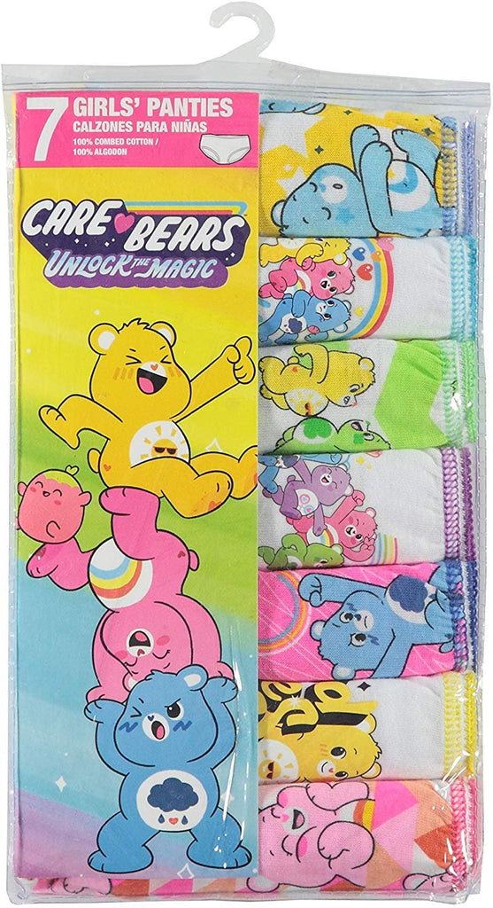 Handcraft Girls' Toddler Carebears 7pk Panty