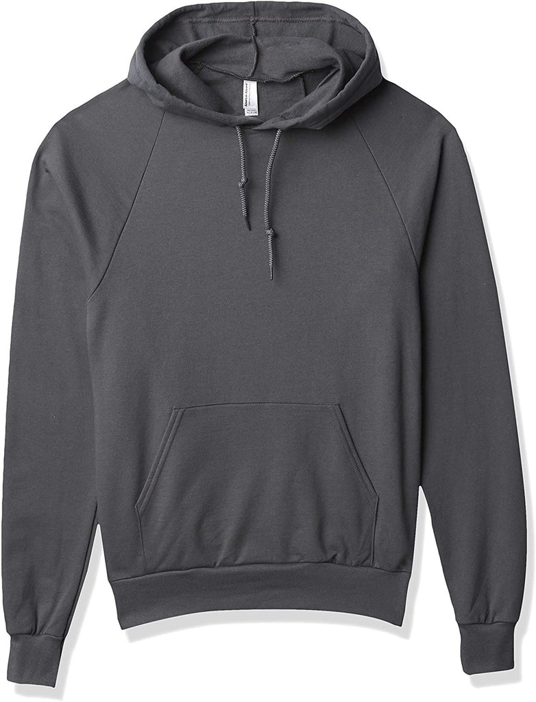 American Apparel Men's California Fleece Long Sleeve Pullover Hoodie