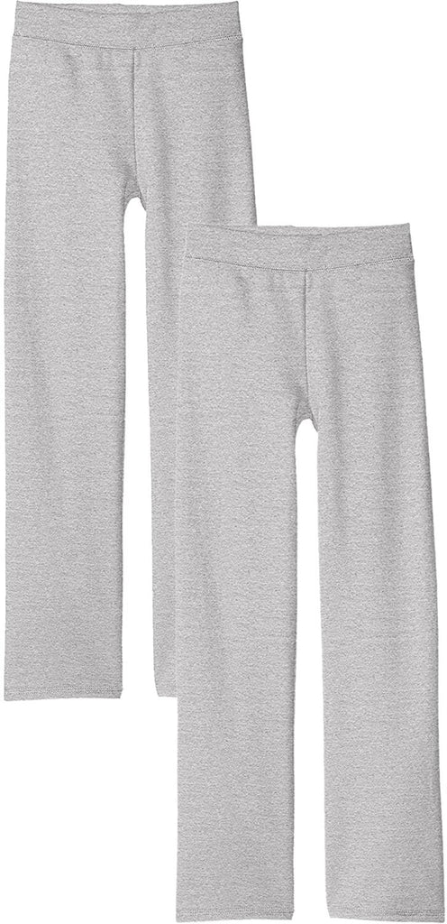 Hanes Girls' Open Leg Fleece Sweatpant (2-Pack)