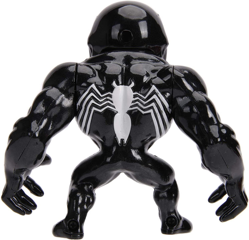 Jada Toys Marvel Spider-Man Venom Metals Die-Cast Collectible Toy Figure, 4", Black with Slime