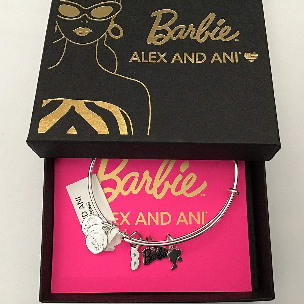 Alex and Ani Barbie Charm Bangle Bracelet