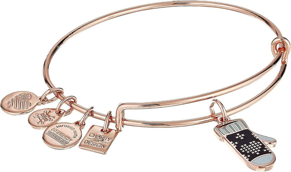 Alex and Ani Womens Charity Design - Mitten Bangle