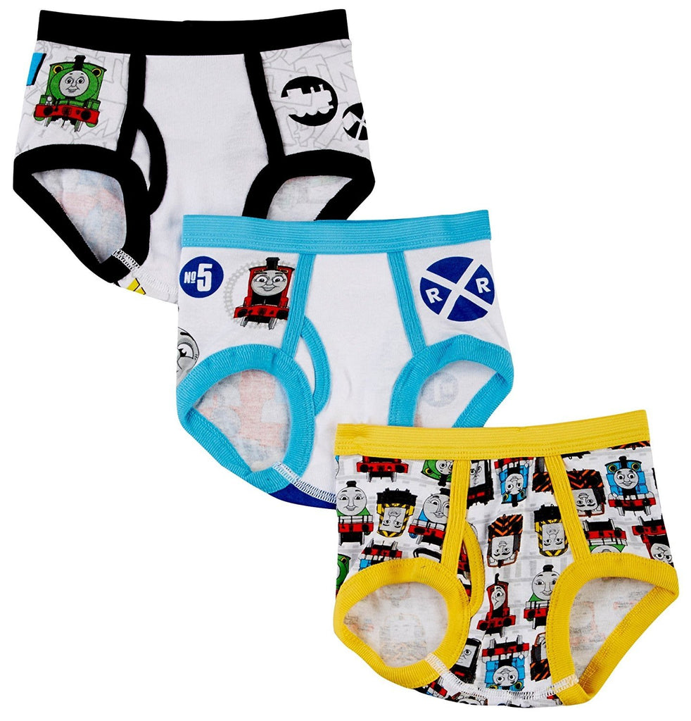 Thomas the Tank Engine and Friends 3 pack Toddler Boys Briefs for Little Boys