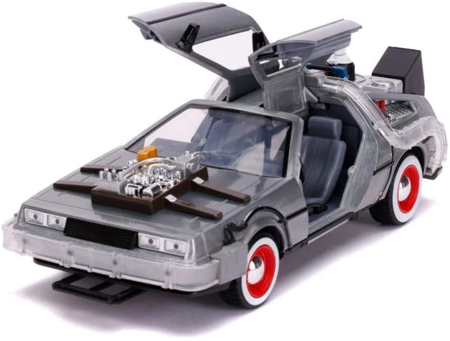 Jada 1:24 Diecast Back to The Future 3 Time Machine with Lights