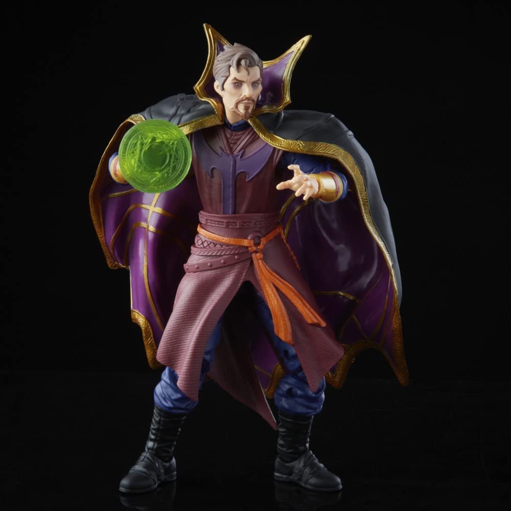 Marvel Legends Series 6-inch Scale Action Figure Toy Doctor Strange Supreme, Premium Design, 1 Figure, 1 Accessory, and Build-a-Figure Part