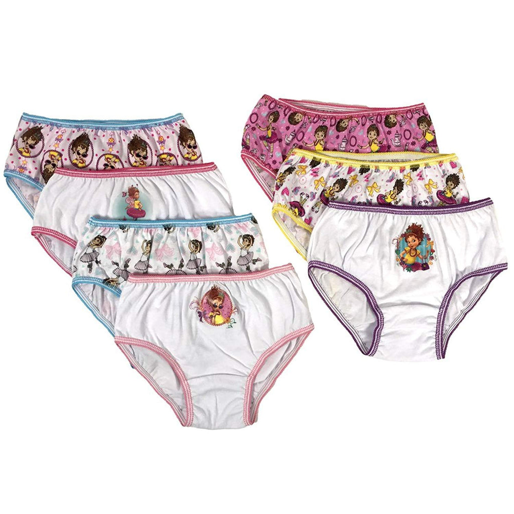 Disney Girls' 7-Pack Fancy Nancy Underwear Panty