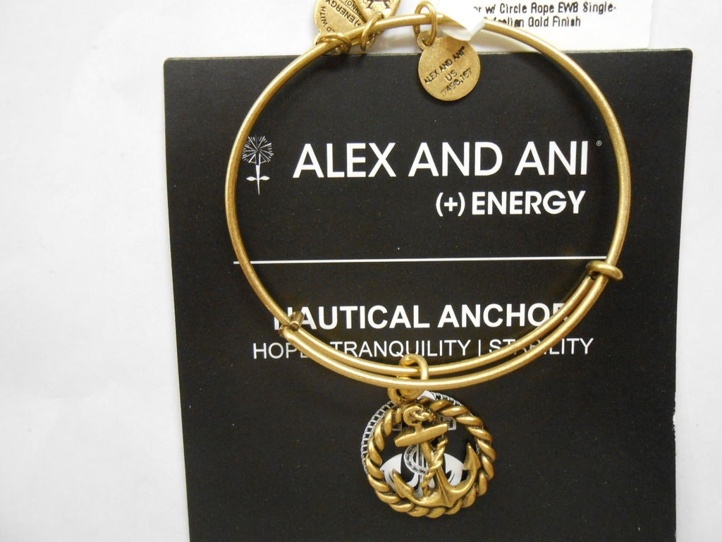 Alex and Ani Womens Nautical Charm Bangle