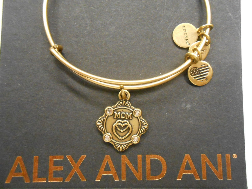 Alex and Ani Womens Because I Love You Mom III Bangle