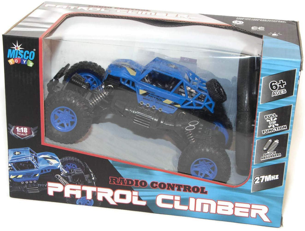 Remote Control Car Patrol Climber Electric Sport Vehicle 1:18 Scale