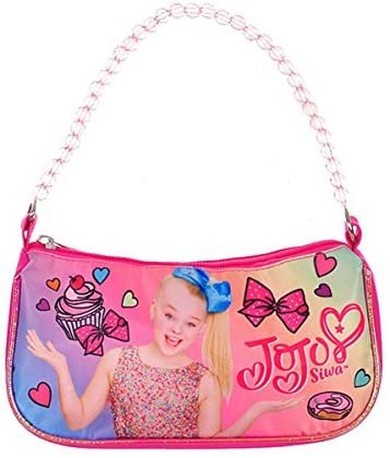 Nickelodeon Jojo Siwa Girl's Shoulder Handbag With Beaded Strap