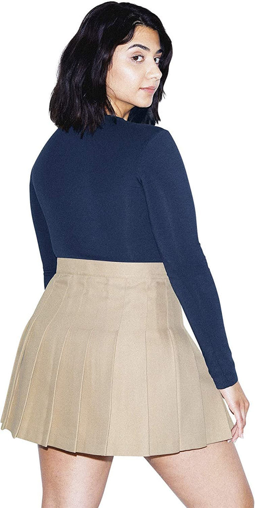 American Apparel Women's Gabardine Tennis Skirt