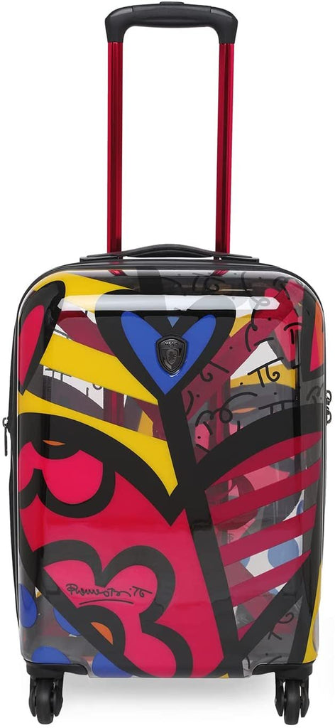 Heys Britto Transparent 21" Carry On Spinner Luggage