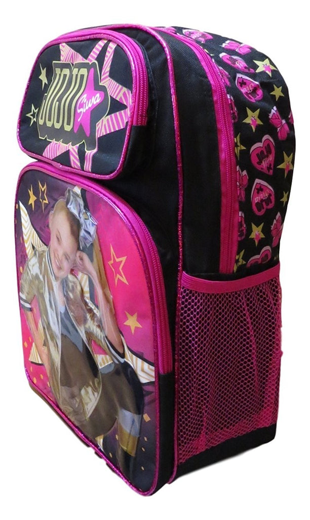 JoJo Siwa Black Deluxe 16" School Bag Backpack