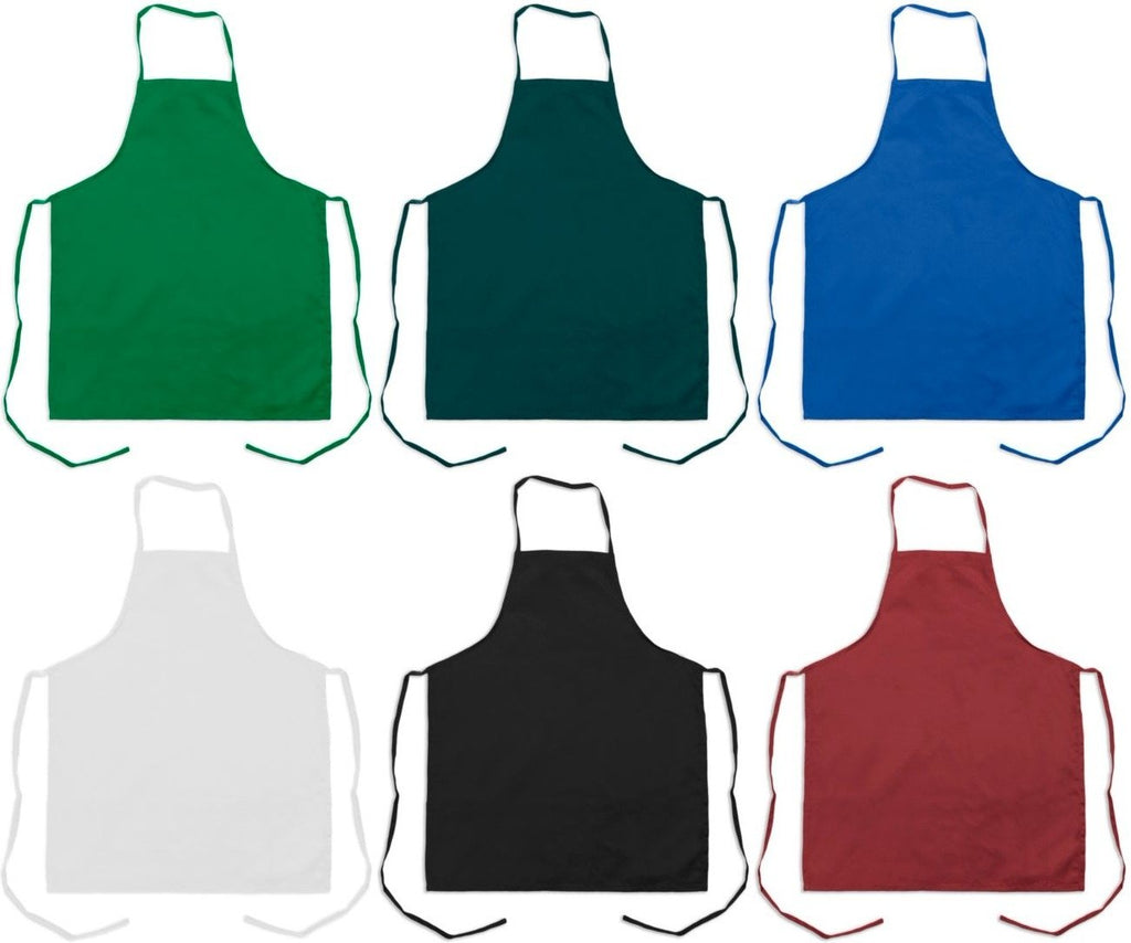 BIB APRONS 12-Pack With Ties NEW SPUN POLY CRAFT/COMMERCIAL RESTAURANT KITCHEN