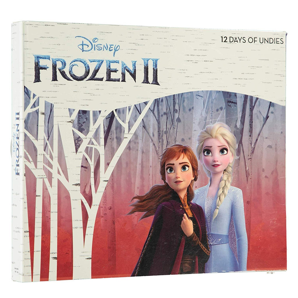 Disney Girls' Frozen 2 'Un-Boxing' 12 Day Panty Giftbox