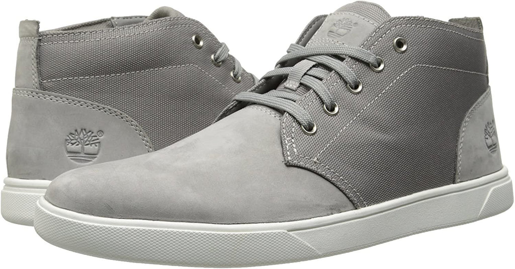 Timberland Men's Groveton Leather and Fabric Chukka  Boot