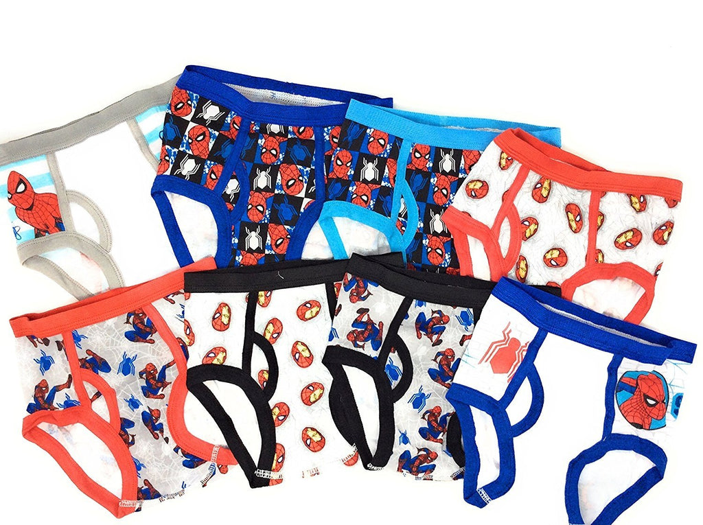 Marvel Spiderman Homecoming 8-Pack Boys Briefs Underwear