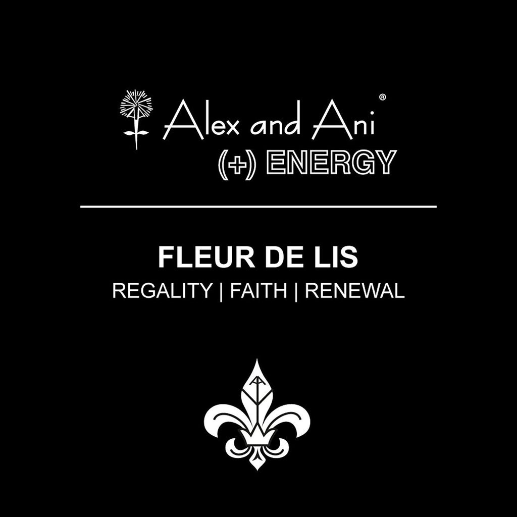 Alex and Ani Bangle Bar Fleur-de-Lis French Royalty Bangle