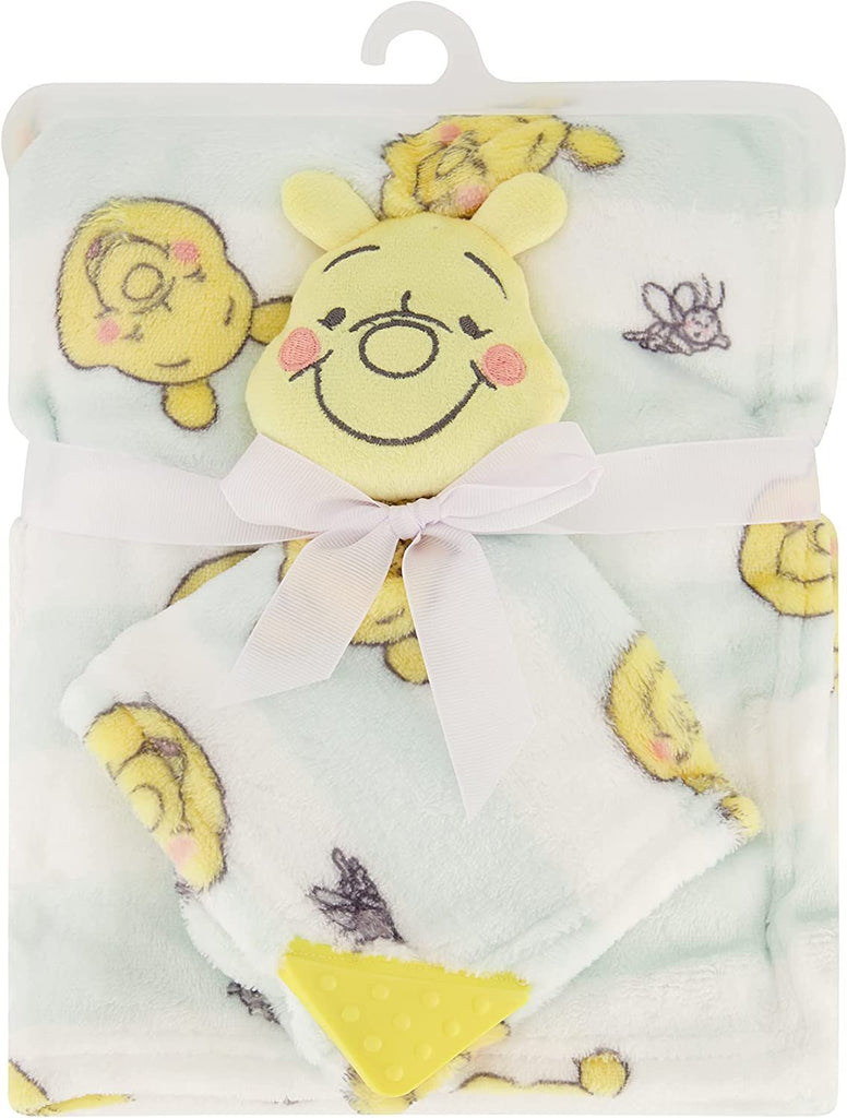 Disney Baby Soft Blanket and Lovie with Teether