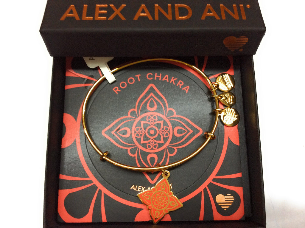 Alex and Ani Womens The Root Chakra Bangle