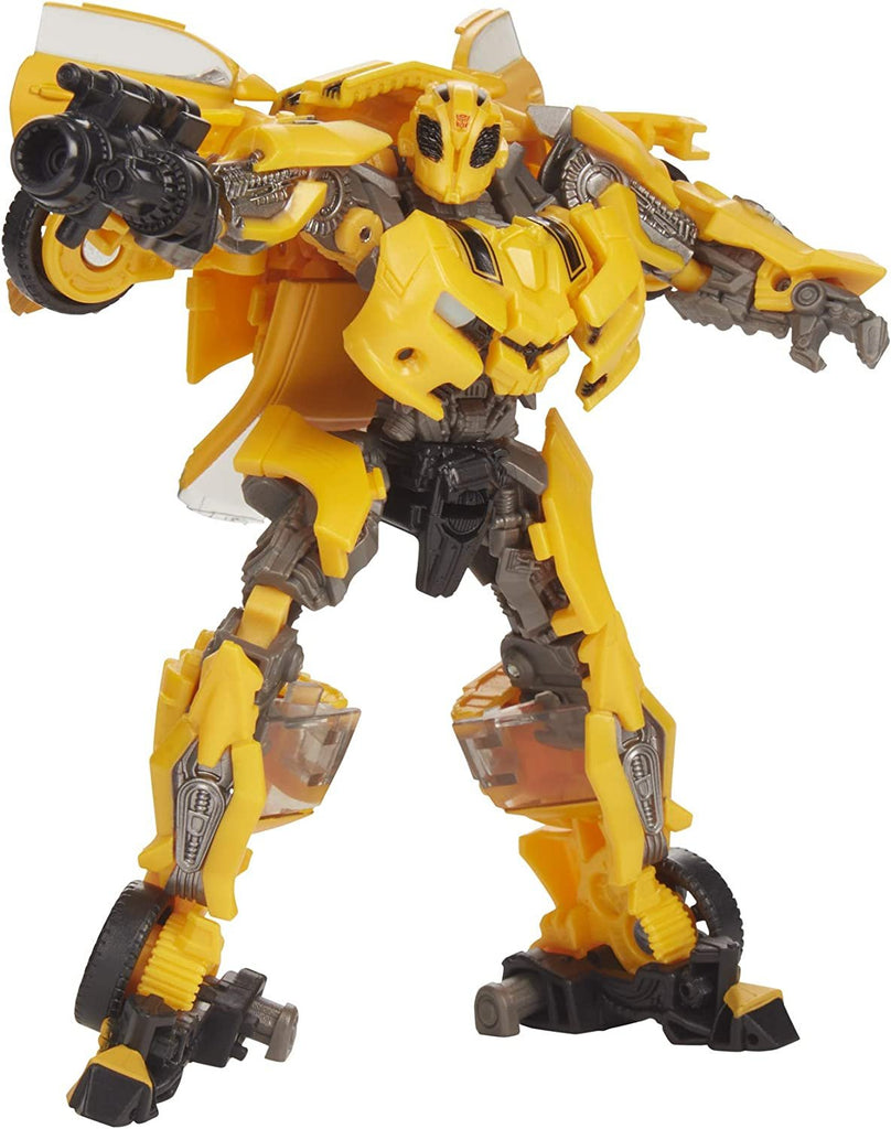 Transformers Toys Studio Series 49 Deluxe Class Movie 1 Bumblebee Action Figure - Kids Ages 8 & Up, 4.5" (Amazon Exclusive)