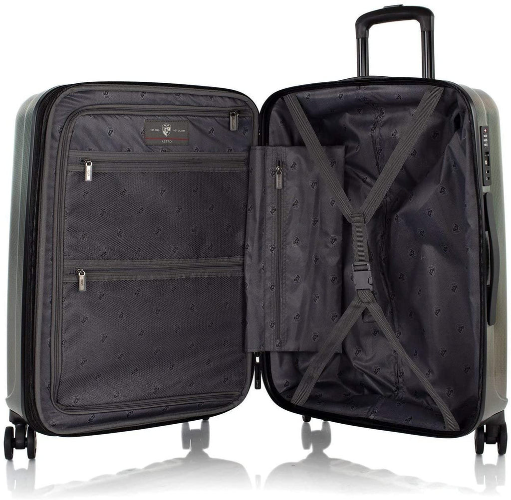 Heys America Astro Iridescent Spinner Luggage (Charcoal, 26")